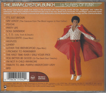 The Jimmy Castor Bunch : 16 Slabs Of Funk (CD, Comp)