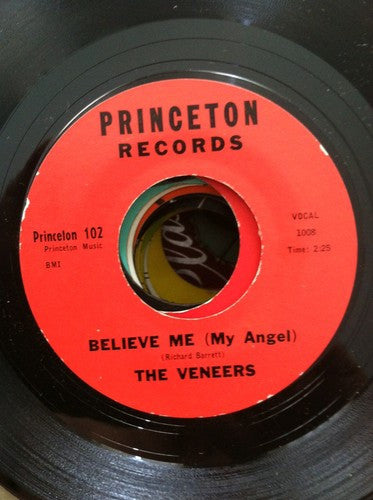 The Veneers : Believe Me (My Angel) (7", Styrene)