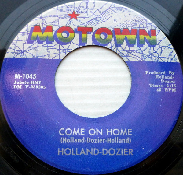 Holland & Dozier : What Goes Up, Must Come Down / Come On Home (7", Single)
