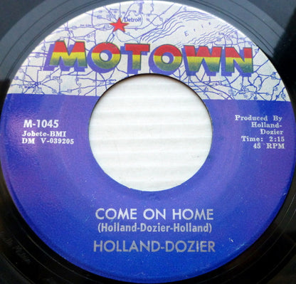 Holland & Dozier : What Goes Up, Must Come Down / Come On Home (7", Single)