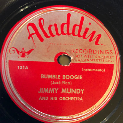 Jimmy Mundy Orchestra : Bumble Boogie / One O'Clock Boogie (Shellac, 10")