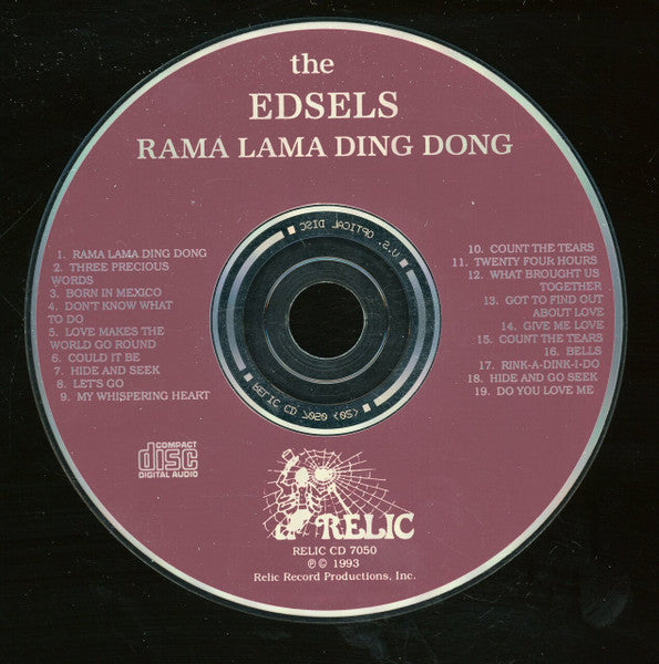 The Edsels : Rama Lama Ding Dong (CD, Album, Comp)