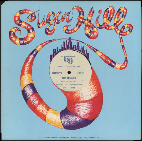 Sugarhill Gang : 8th Wonder (12", TP)