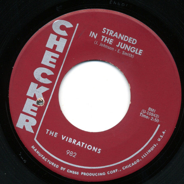 The Vibrations : Don't Say Goodbye / Stranded In The Jungle (7", Single, Mon)