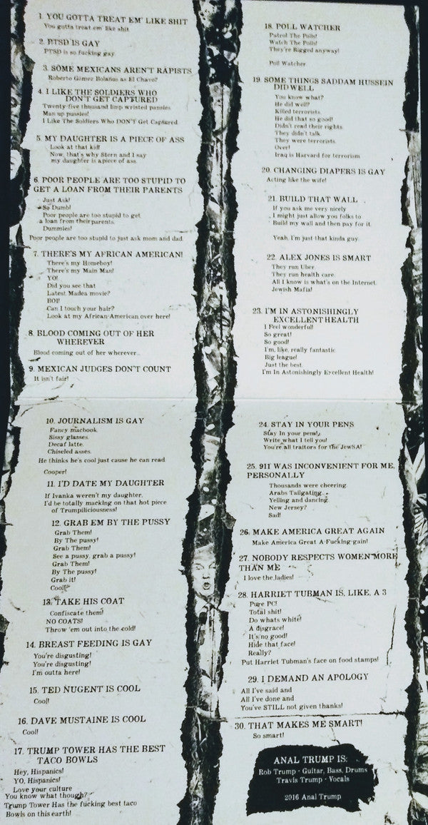 Anal Trump : That Makes Me Smart! (7", S/Sided, MiniAlbum)