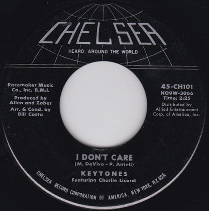 The Keytones (2) : La-Do-Da Da / I Don't Care (7", Single)