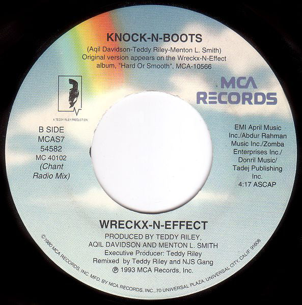 Wrecks-N-Effect : Knock-N-Boots (7", Single)