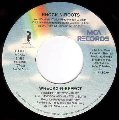 Wrecks-N-Effect : Knock-N-Boots (7", Single)