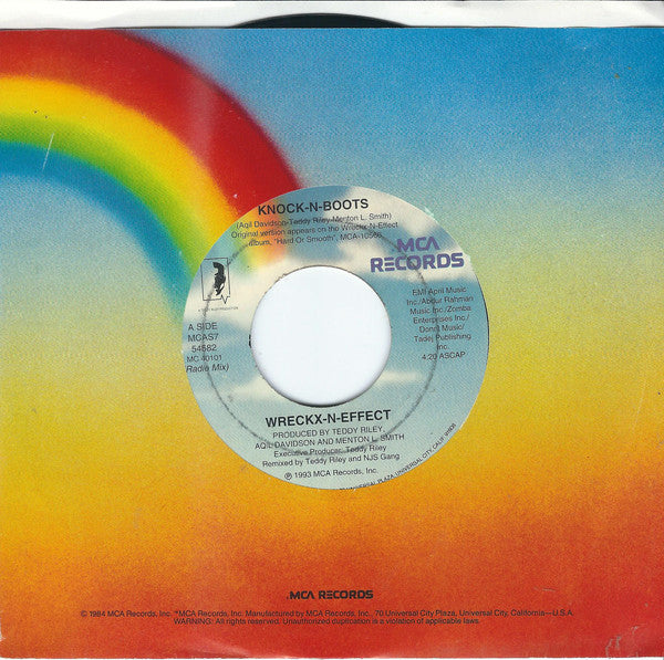 Wrecks-N-Effect : Knock-N-Boots (7", Single)