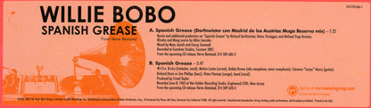 Willie Bobo : Spanish Grease (12")