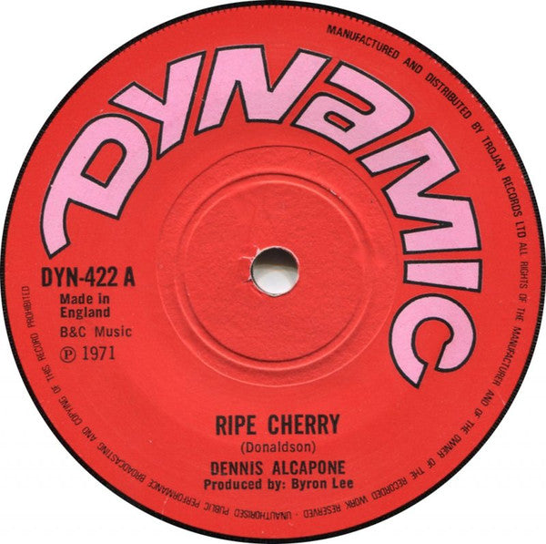 Dennis Alcapone / Inner Circle : Ripe Cherry / Red Cherry (7", Sol)