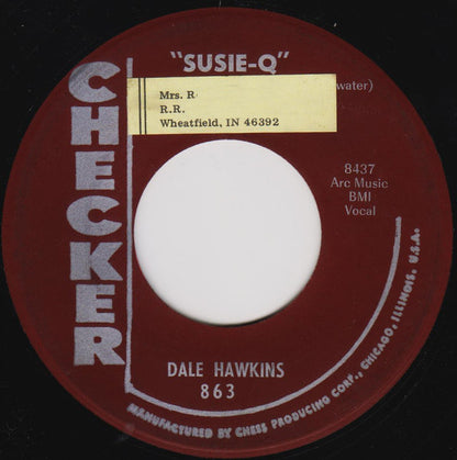 Dale Hawkins : Susie-Q / Don't Treat Me This Way (7", Single, RE, RP)