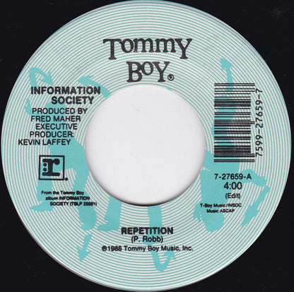 Information Society : Repetition (7", Single)