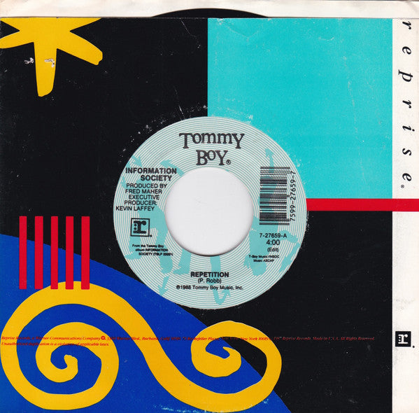 Information Society : Repetition (7", Single)