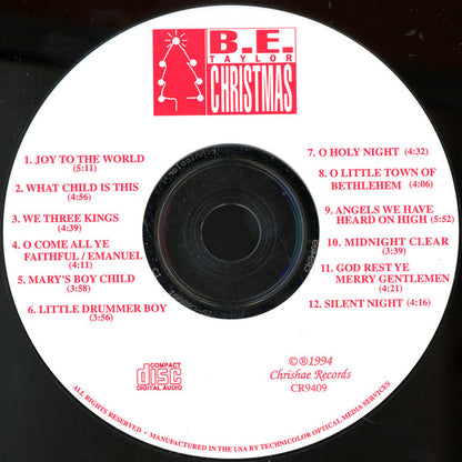 B.E. Taylor : B.E. Taylor Christmas (CD, Album)