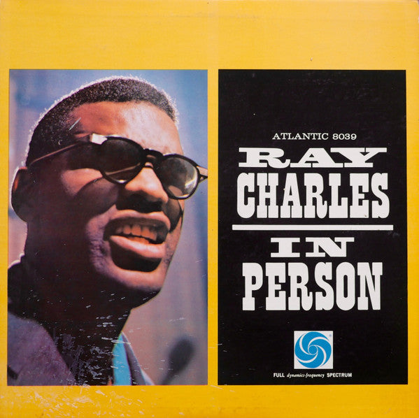 Ray Charles : Ray Charles In Person (LP, Album, Mono, RE)