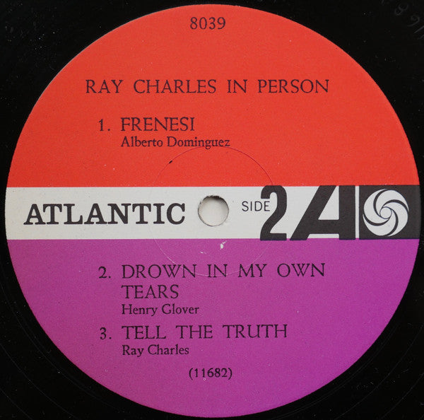 Ray Charles : Ray Charles In Person (LP, Album, Mono, RE)