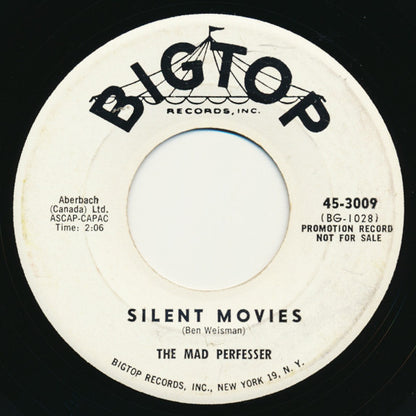 The Mad Perfesser : Silent Movies (7", Single, Promo)