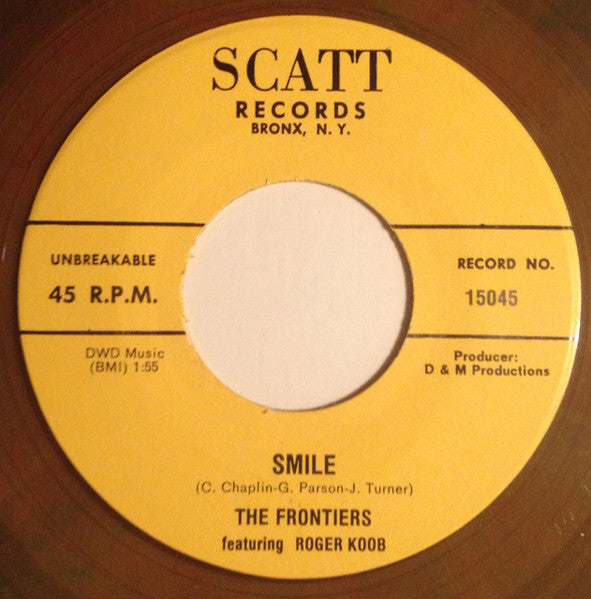 The Frontiers Featuring Roger Koob : The Ten Commandments Of Love (7", Unofficial, Cok)
