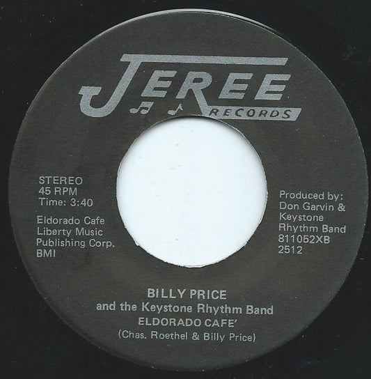 Billy Price And The Keystone Rhythm Band : (Mama Come Quick, And Bring Your) Lickin' Stick (7")