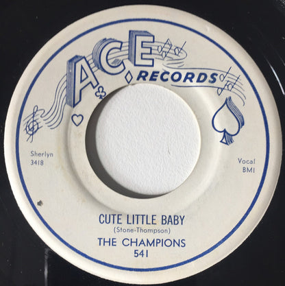 The Champions (6) : Cute Little Baby (7", Single)