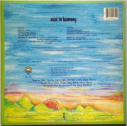 Third World : Arise In Harmony (LP, Album, Jac)