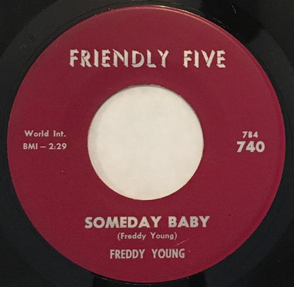 Freddy Young (2) : Monkey Business / Someday Baby (7")