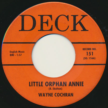 Wayne Cochran : Monkey Monkey (You Do It Like This) / Little Orphan Annie (7", Single)
