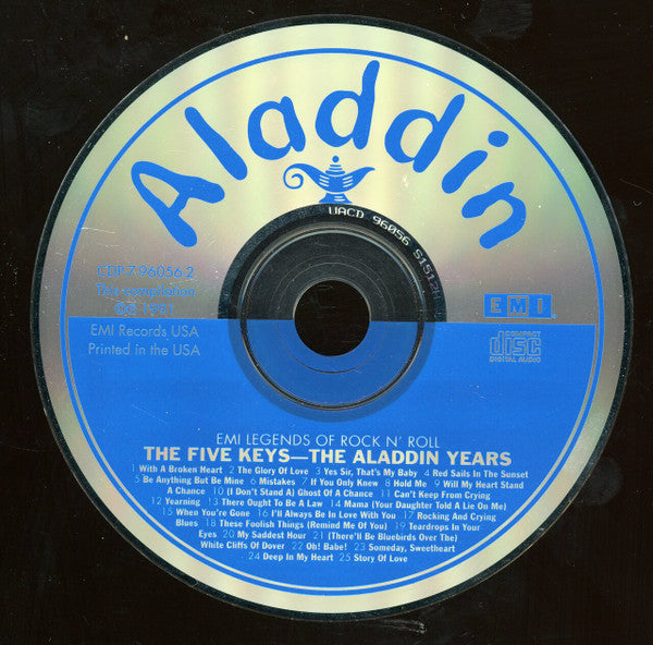The Five Keys : The Aladdin Years (CD, Comp)