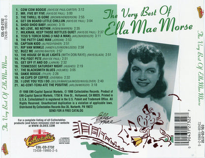 Ella Mae Morse : The Very Best Of Ella Mae Morse (CD, Comp, RE)