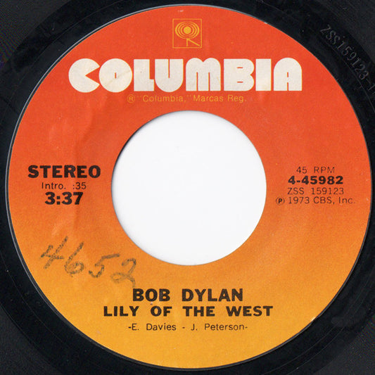 Bob Dylan : A Fool Such As I (7", Styrene, Pit)