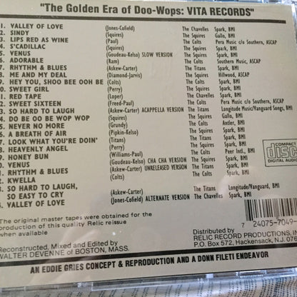 Various : The Golden Era Of Doowops: The Groups Of Vita Records (CD, Comp)