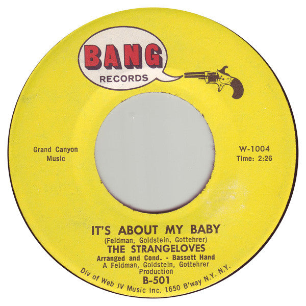 The Strangeloves : I Want Candy (7", Single)