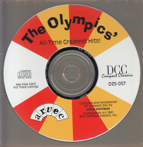 The Olympics : The Olympics' All-Time Greatest Hits! (CD, Comp, Mono, RM)
