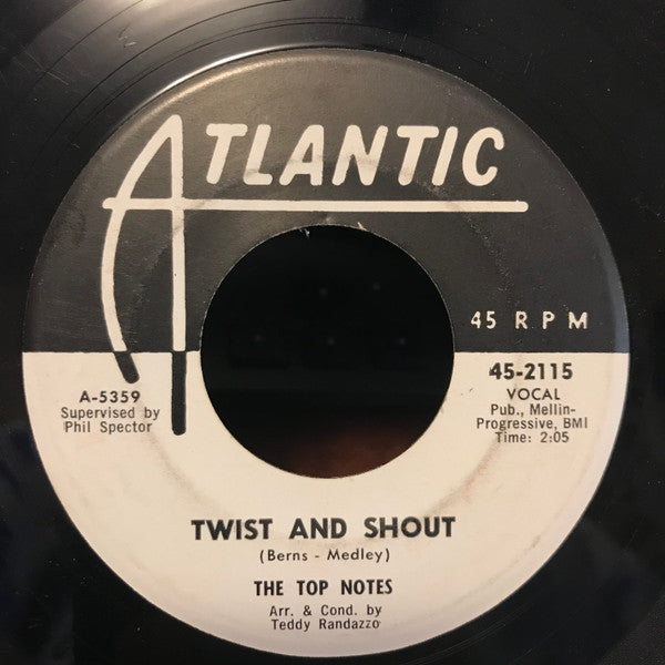 The Top Notes : Always Late / Twist And Shout (7")