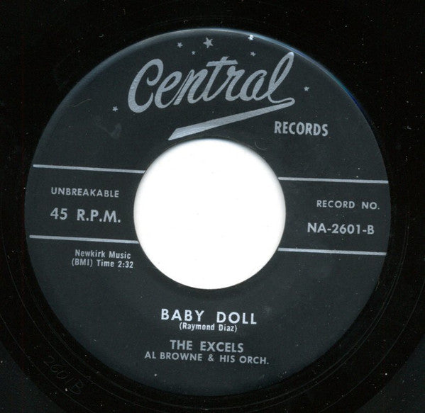 The Excels (5), Al Browne And His Orchestra : You're Mine Forever / Baby Doll (7", Single)