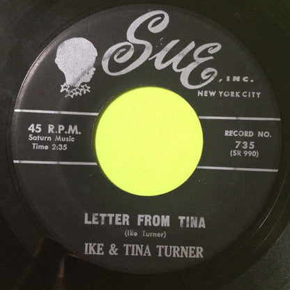 Ike & Tina Turner : I Idolize You / Letter From Tina  (7")