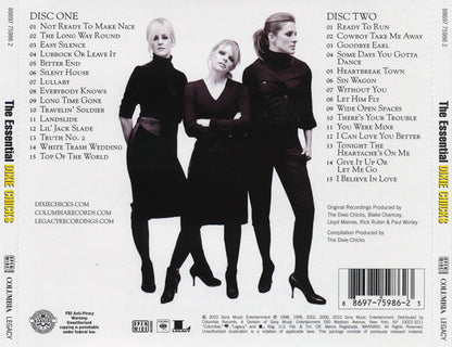 Dixie Chicks : The Essential Dixie Chicks (2xCD, Comp)