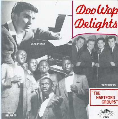 Various : Doo Wop Delights: The Hartford Groups (CD, Comp)