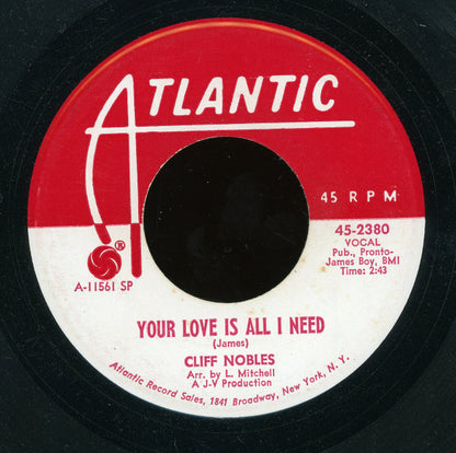 Cliff Nobles : Everybody Is Weak For Somebody (7", Promo, SP)