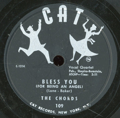 The Chords : Zippity Zum (I'm In Love) / Bless You (For Being An Angel) (10")