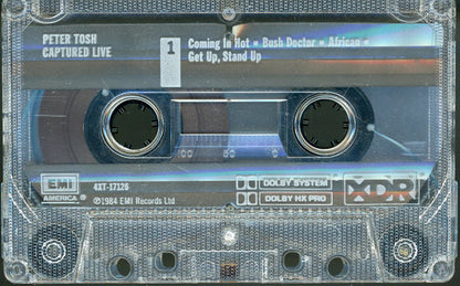 Peter Tosh : Captured Live (Cass, Album, Dol)