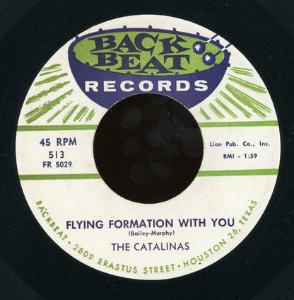 Vince Murphy And The Catalinas : Speechless / Flying Formation With You (7")