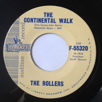 The Rollers (5) : The Continental Walk / I Want You So (7", Single, Promo)