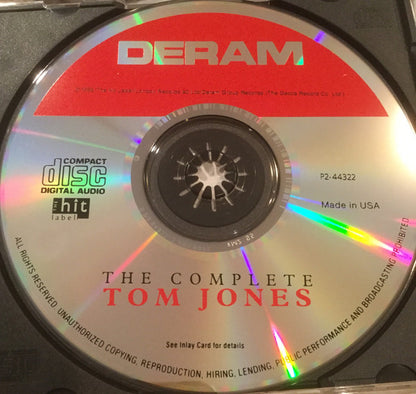 Tom Jones : The Complete Tom Jones (CD, Comp, Club, Spe)