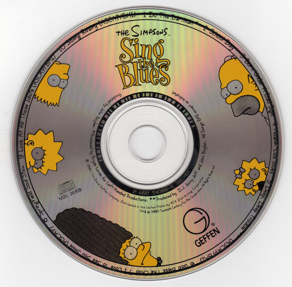 The Simpsons : The Simpsons Sing The Blues (CD, Album, Club, RE)