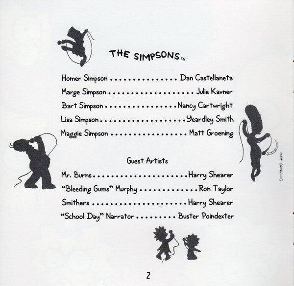 The Simpsons : The Simpsons Sing The Blues (CD, Album, Club, RE)