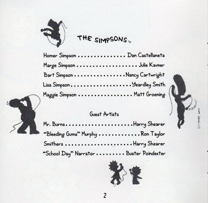 The Simpsons : The Simpsons Sing The Blues (CD, Album, Club, RE)