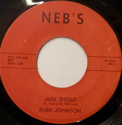 Ruby Johnson : Here I Go Again  (7", Single)