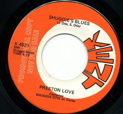 Preston Love : Cool Ade / Shuggie's Blues (7", Single, Promo)